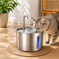 Fontaine à Eau Circulante pour Chat & Chien — 2,2L, Triple Filtration & Pompe Silencieuse
