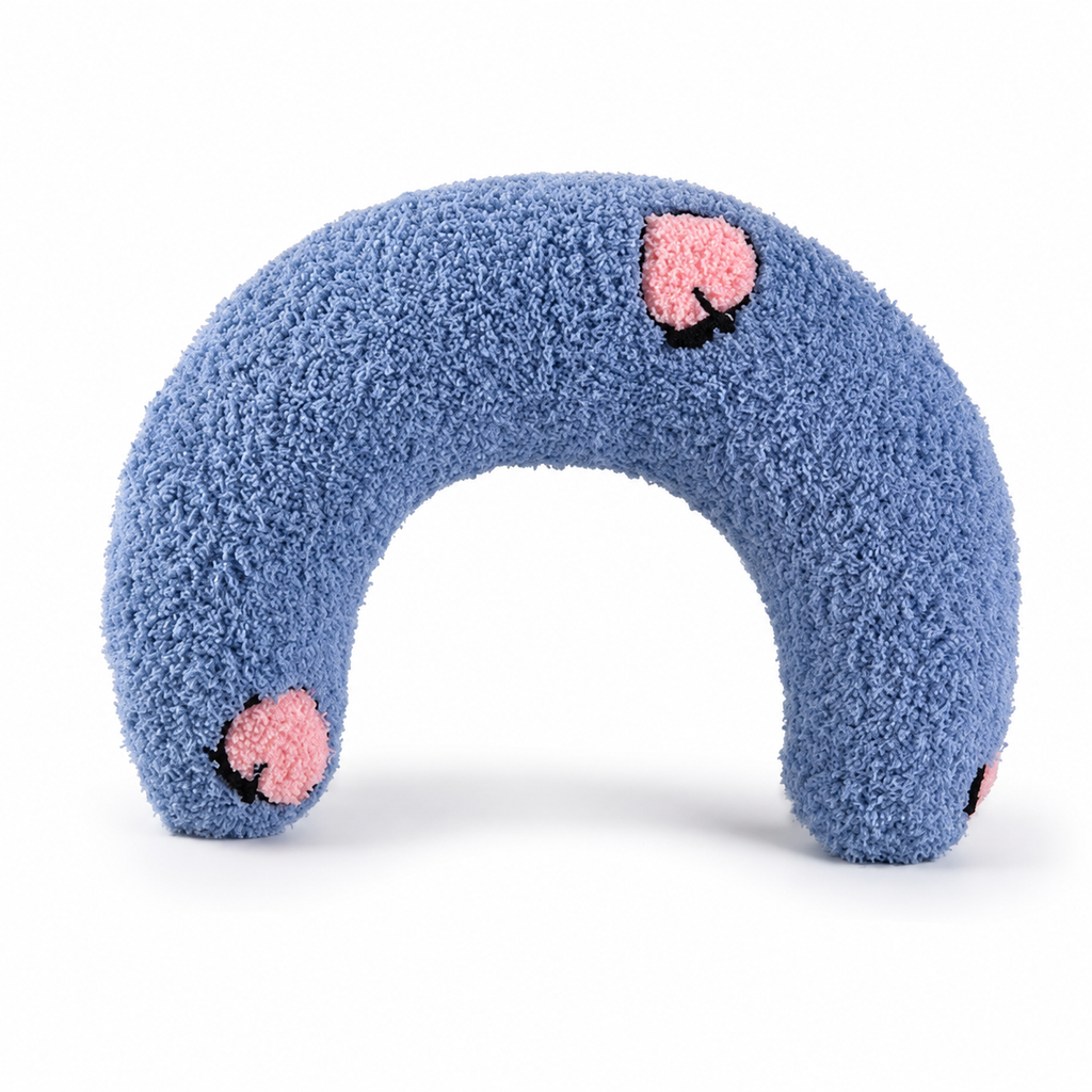 Coussin moelleux pour chien et chat - forme ergonomique