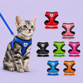 Harnais Gilet Réglable pour Chat & Chien — Maille Respirante, Anti-Échappement