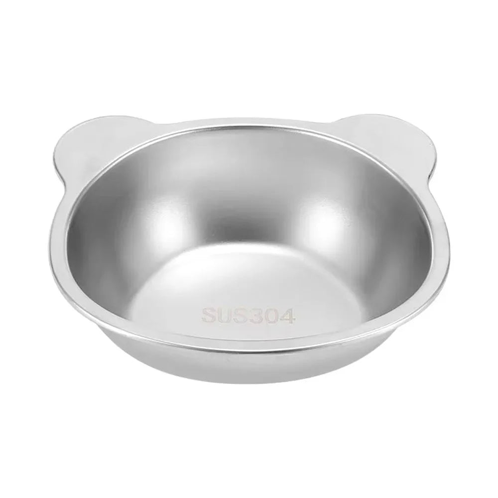 Bol surélevé en inox pour chat et petit chien