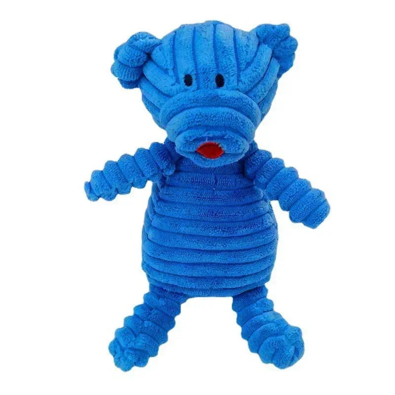 Jouet peluche sonore pour chien - formes animaux