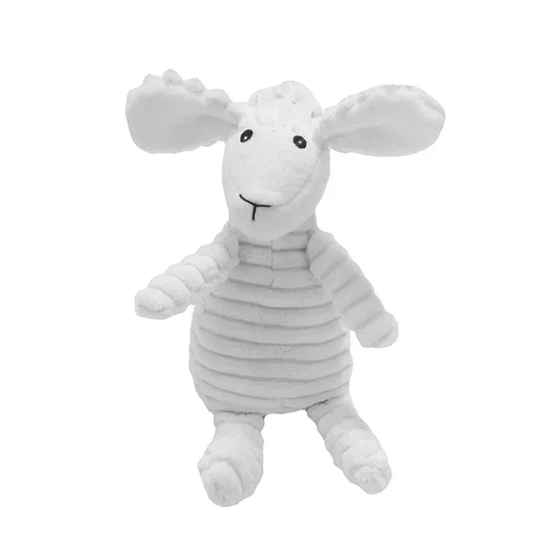 Jouet peluche sonore pour chien - formes animaux