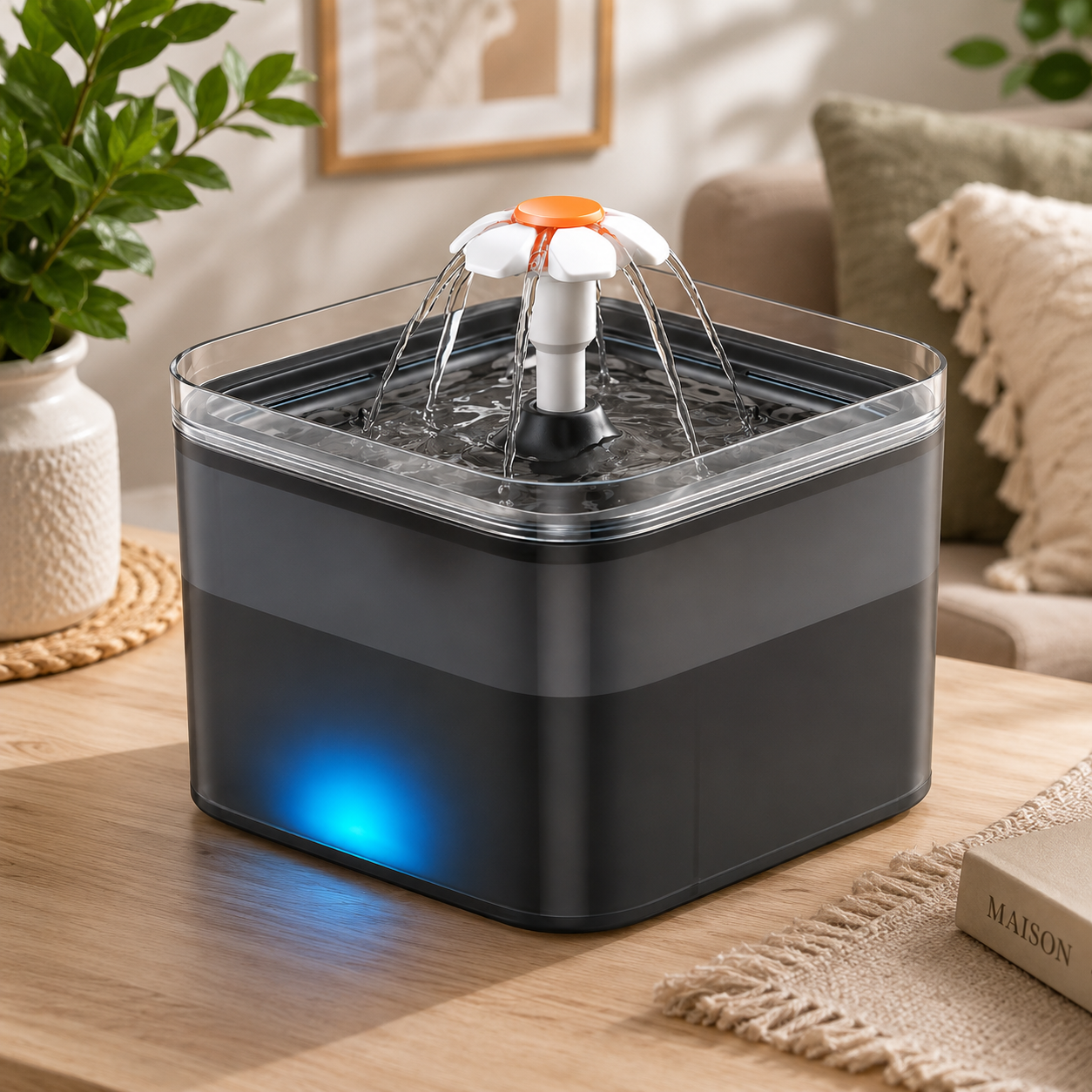 Fontaine à Eau Filtrante pour Chien et Chat — Hydratation Optimale